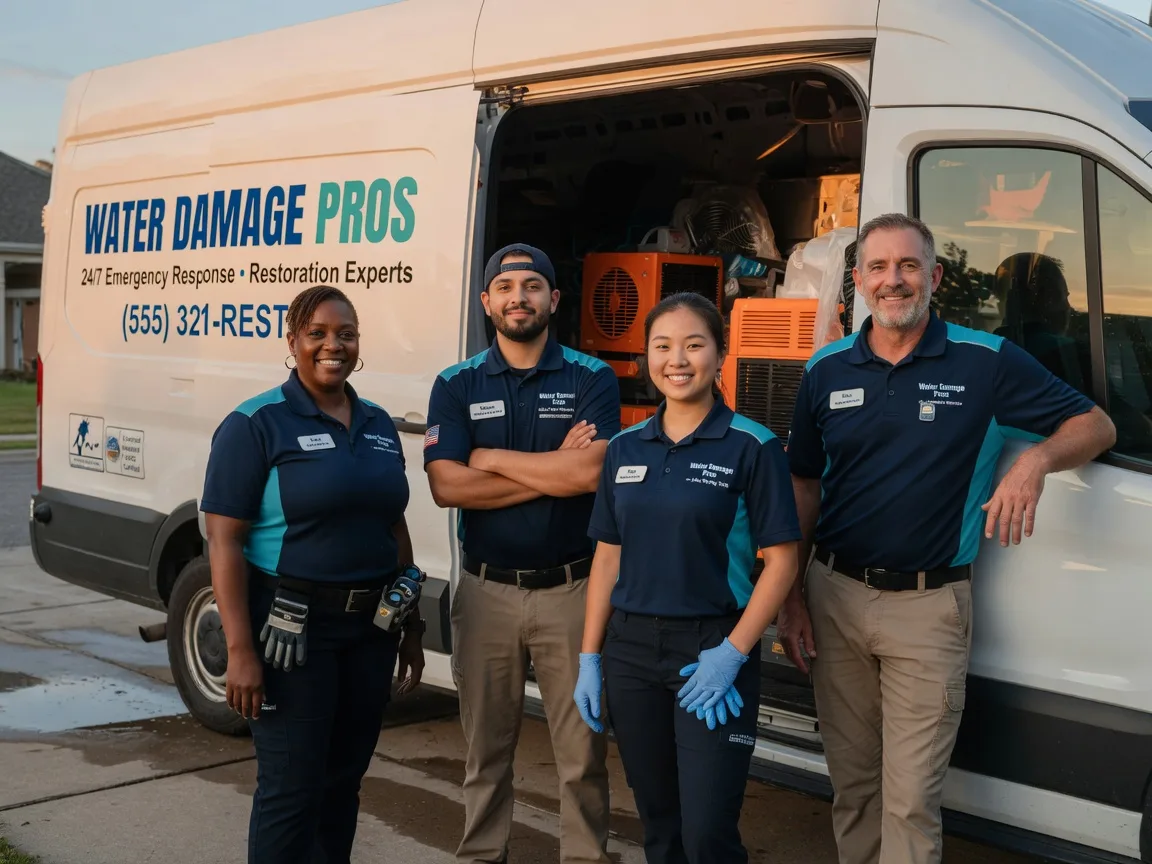 Water Damage Restoration company in Fairdale, ND